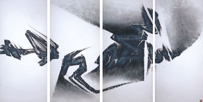 UNIVERSE IS MY HEART NO. 4 (QUADRIPTYCH)