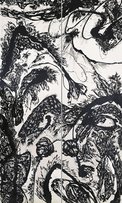 ZOON - BEIJING CREATURE NO. 7-17 (DIPTYCH)