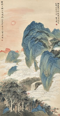 RISE OF THE BRILLIANT SUN by Tianjian He - Auction record, sale price, and art valuation. Compare with similar artists and explore comparable artworks.