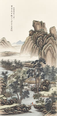 LANDSCAPE AFTER WANG HUI