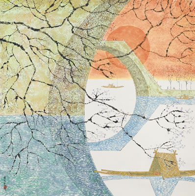 Sample artwork by Chi-Kwan Chen (1921 - 2007), known for painting - View similar artists and auction records