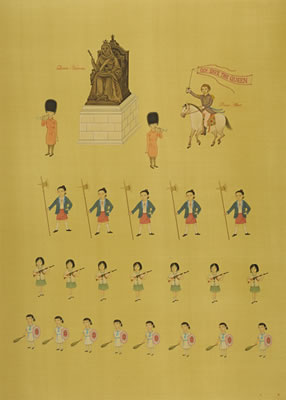 GO! SAVE THE QUEEN by Wilson Ka-Ho Shieh - Auction record, sale price, and art valuation. Compare with similar artists and explore comparable artworks.