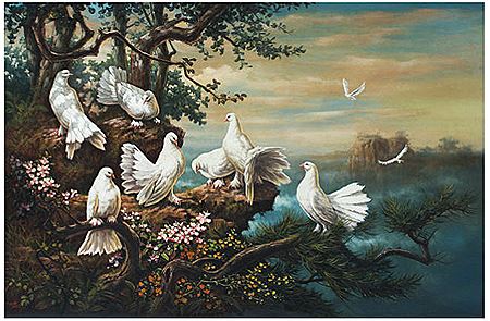 Sample artwork by Tavip KS (Born 1965), known for painting - View similar artists and auction records