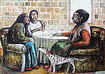 Sample artwork by I Nyoman Triarta (Born 1973), known for painting - View similar artists and auction records