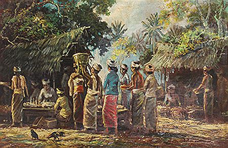 Pasar by S Saman - Auction record, sale price, and art valuation. Compare with similar artists and explore comparable artworks.