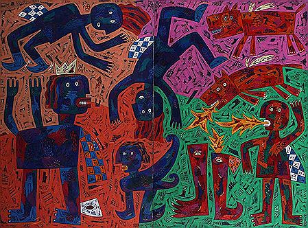 Akrobat 1 by Didi Kasi - Auction record, sale price, and art valuation. Compare with similar artists and explore comparable artworks.
