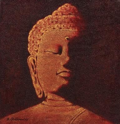 Buddha #1 by D Ardikana - Auction record, sale price, and art valuation. Compare with similar artists and explore comparable artworks.
