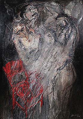 Sample artwork by Katirin (Born 1967), known for paintings - View similar artists and auction records