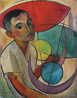 Boy and Kite