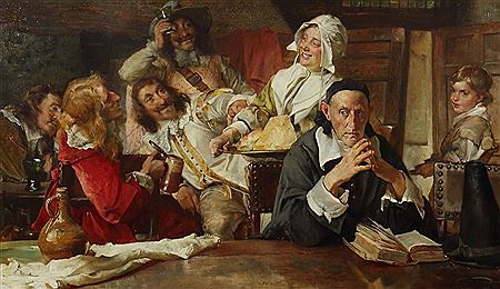 Vier Musketiere im Wirtshaus by Edgar Bundy - Auction record, sale price, and art valuation. Compare with similar artists and explore comparable artworks.