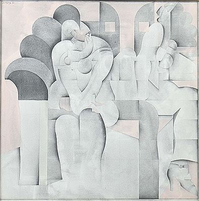 "Dancers" by Adam Lude (Rudolf) Doring - Auction record, sale price, and art valuation. Compare with similar artists and explore comparable artworks.