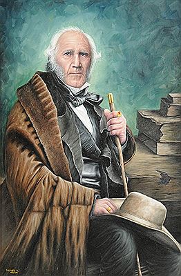 "Portrait of Sam Houston"