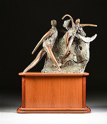 "Voyage to Crete" by Reuben Nakian - Auction record, sale price, and art valuation. Compare with similar artists and explore comparable artworks.