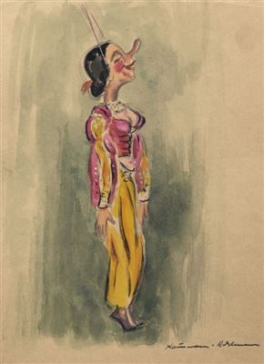 Marionette. by Hana Hausmann-Kollmann - Auction record, sale price, and art valuation. Compare with similar artists and explore comparable artworks.
