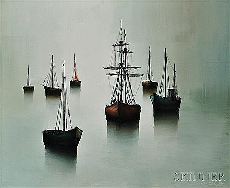 Boats in the Mist