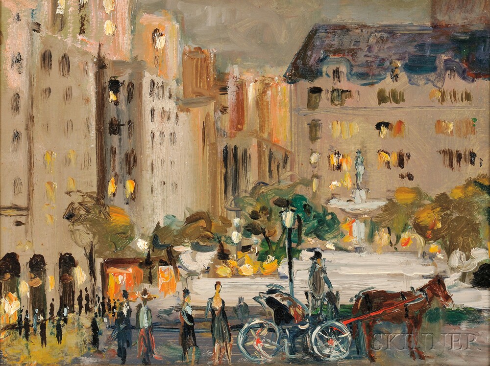 New York City with Hackney Carriage