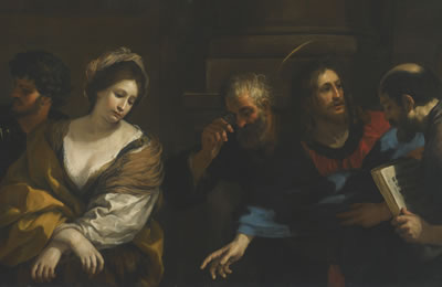 CHRIST AND THE WOMAN TAKEN IN ADULTERY