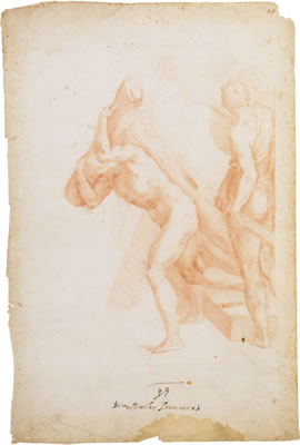 STUDY OF A GROUP OF FIGURES, TWO CARRYING CROSSES by Nicolo Circignani - Auction record, sale price, and art valuation. Compare with similar artists and explore comparable artworks.