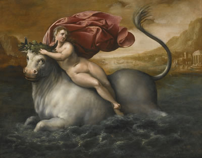 THE ABDUCTION OF EUROPA by Gillis Coignet The Elder - Auction record, sale price, and art valuation. Compare with similar artists and explore comparable artworks.