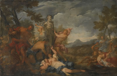 THE CROWNING OF BACCHUS