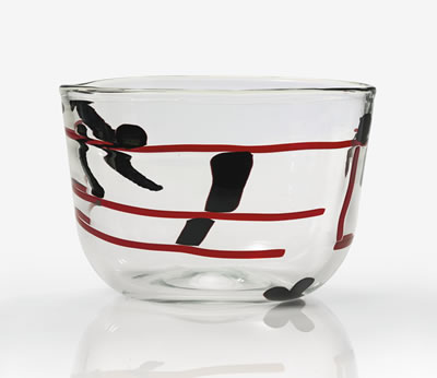 A RARE "GATTO" VASE FROM THE "CON MACCHIE" SERIES