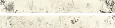 LOHANS CROSSING THE SEA by You Qiu - Auction record, sale price, and art valuation. Compare with similar artists and explore comparable artworks.