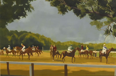 THE SEVEN-FURLONG CHUTE, SARATOGA