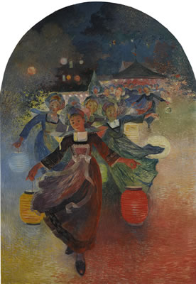 BRETONNES AUX LAMPIONS À PONT-AVEN