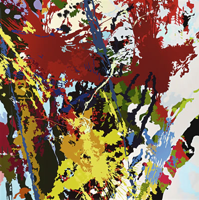 ...HNGGNH-HNGGNH-HNGGNH... by Ingrid Calame - Auction record, sale price, and art valuation. Compare with similar artists and explore comparable artworks.