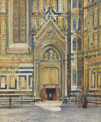 PORTA DEI CANONICI, DUOMO, FLORENCE