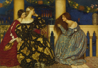 VENETIAN LADIES LISTENING TO THE SERENADE by Frank Cadogan Cowper - Auction record, sale price, and art valuation. Compare with similar artists and explore comparable artworks.