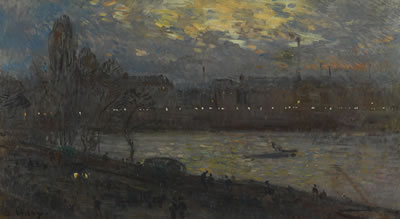 LES QUAIS DE ROUEN, NOCTURNE