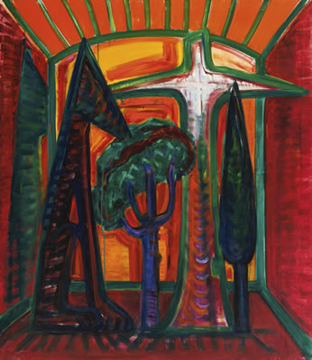 GARDEN OF VENUS IV by El Kazovszkij - Auction record, sale price, and art valuation. Compare with similar artists and explore comparable artworks.