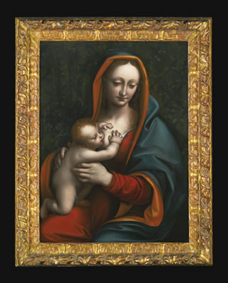 THE MADONNA SUCKLING THE INFANT CHRIST