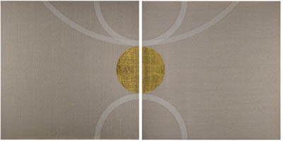 GOLDPAINTING(2) by Patrick Scott - Auction record, sale price, and art valuation. Compare with similar artists and explore comparable artworks.