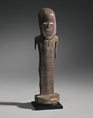 Sample artwork by Mani Luki (c.1905 - 1980), known for aboriginal sculpture - View similar artists and auction records