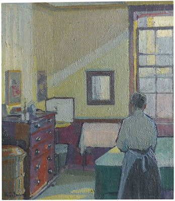 Sample artwork by Harold John Wilde Gilman (1876 - 1919), known for interiors, portrait, still life and coastal scene painting - View similar artists and auction records