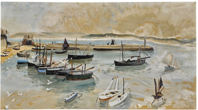 ST IVES HARBOUR by Winifred (Roberts) Nicholson - Auction record, sale price, and art valuation. Compare with similar artists and explore comparable artworks.