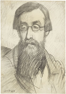 STUDY FOR PORTRAIT OF LYTTON STRACHEY