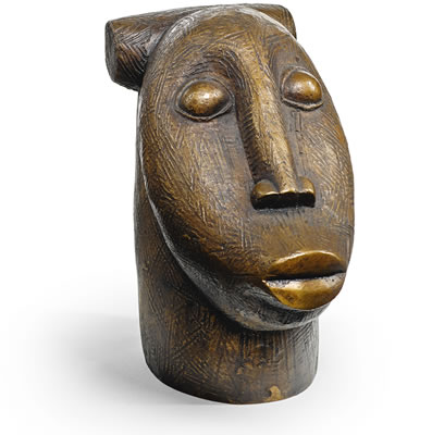 MAYIBUYE HEAD C by Bongani Peter Shange - Auction record, sale price, and art valuation. Compare with similar artists and explore comparable artworks.