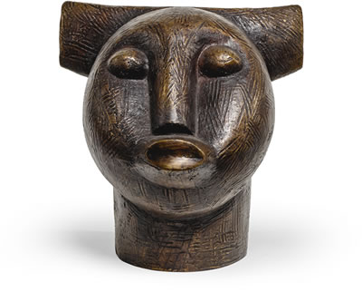 Sample artwork by Bongani Peter Shange (Born 1951), known for sculpture - View similar artists and auction records