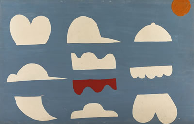 CLOUD VARIATIONS by Patrick Hughes - Auction record, sale price, and art valuation. Compare with similar artists and explore comparable artworks.