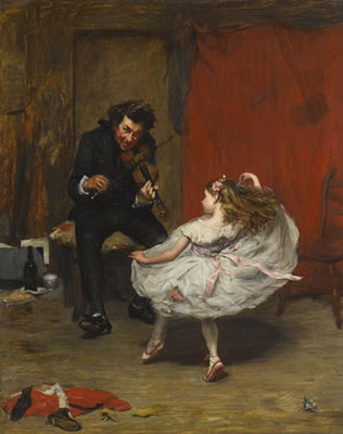THE REHEARSAL by John Pettie - Auction record, sale price, and art valuation. Compare with similar artists and explore comparable artworks.