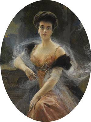 PORTRAIT OF GRAND DUCHESS ELENA VLADIMIROVNA OF RUSSIA