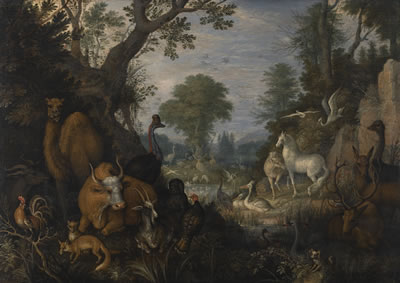 ORPHEUS CHARMING THE ANIMALS by Roeland Savery - Auction record, sale price, and art valuation. Compare with similar artists and explore comparable artworks.