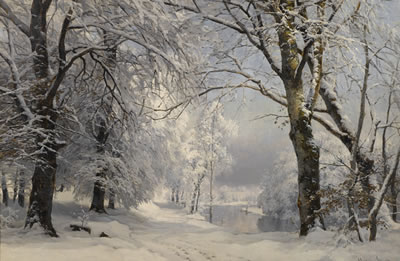 FOREST IN WINTER by Anders Andersen-Lundby - Auction record, sale price, and art valuation. Compare with similar artists and explore comparable artworks.