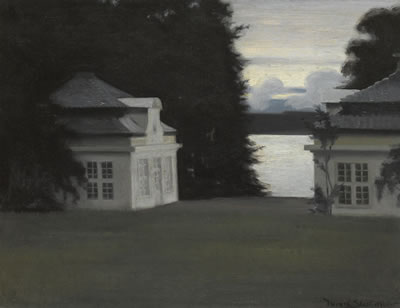 THE EREMITAGE PAVILIONS IN THE ROYAL GARDENS AT FREDENSBORG