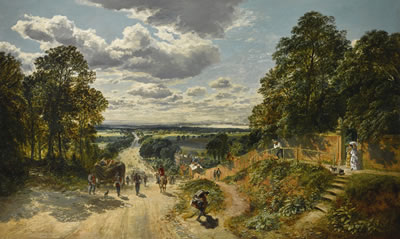 LONDON FROM SHOOTERS HILL by Samuel Bough - Auction record, sale price, and art valuation. Compare with similar artists and explore comparable artworks.