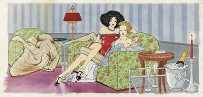 Sample artwork by Vittorio Giardino (Born 1946), known for illustration - View similar artists and auction records