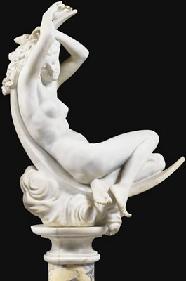 Sample artwork by Seraphin Denecheau (1831 - 1912), known for portraits, mythological and allegorical groups, sculptures - View similar artists and auction records